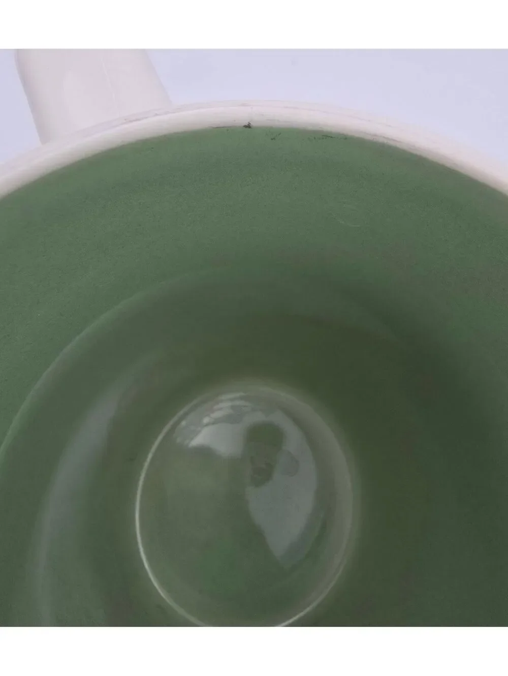 Rae Dunn Pumpkin Spice Fall Mug Basket Design Green Interior